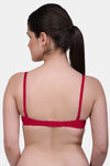 Maroon Clothing Padded Non Wired Medium Coverage T-Shirt Bra - Red — thumbnail 3