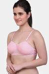 Maroon Clothing Double Layered Non Wired Medium Coverage T-Shirt Bra (Pack of 2) - Multicolor — thumbnail 4