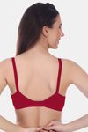 Maroon Clothing Double Layered Non Wired Full Coverage T-Shirt Bra (Pack of 3) - Multicolor — thumbnail 4