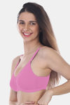 Maroon Clothing Double Layered Non Wired Full Coverage T-Shirt Bra (Pack of 3) - Multicolor — thumbnail 6