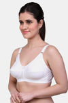 Maroon Clothing Single Layered Non Wired Full Coverage Minimiser Bra (Pack of 3) - Multicolor — thumbnail 11
