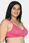 Maroon Clothing Double Layered Non Wired 3/4Th Coverage T-Shirt Bra (Pack of 2) - Multicolor — thumbnail 3