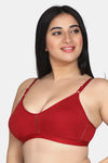 Maroon Clothing Double Layered Non Wired 3/4Th Coverage T-Shirt Bra (Pack of 2) - Multicolor — thumbnail 9