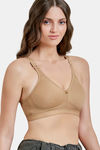 Maroon Clothing Double Layered Non-Wired Full Coverage Sag Lift Bra - Nude — thumbnail 2