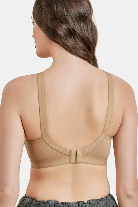 Maroon Clothing Double Layered Non-Wired Full Coverage Sag Lift Bra - Nude — image 3