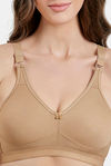 Maroon Clothing Double Layered Non-Wired Full Coverage Sag Lift Bra - Nude — thumbnail 4
