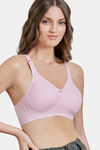 Maroon Clothing Double Layered Non Wired Full Coverage Sag Lift Bra - Pink — thumbnail 2