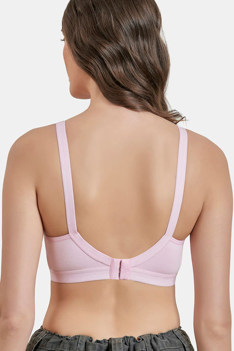 Maroon Clothing Double Layered Non Wired Full Coverage Sag Lift Bra - Pink — image 3