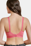 Maroon Clothing Double Layered Non-Wired Full Coverage Sag Lift Bra - Rose — thumbnail 3