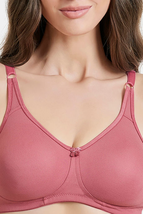 Maroon Clothing Double Layered Non-Wired Full Coverage Super Support Bra - China — image 4