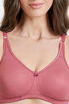 Maroon Clothing Double Layered Non-Wired Full Coverage Super Support Bra - China — thumbnail 4