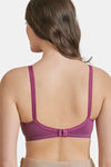 Maroon Clothing Double Layered Non Wired Full Coverage Super Support Bra - Move — thumbnail 3