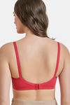 Maroon Clothing Padded Non-Wired Full Coverage T-Shirt Bra - Carrot — thumbnail 3