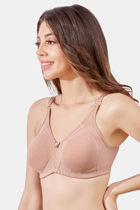 Maroon Clothing Double Layered Non Wired Full Coverage T-Shirt Bra - Nude — image 2