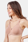 Maroon Clothing Double Layered Non Wired Full Coverage T-Shirt Bra - Nude — thumbnail 2
