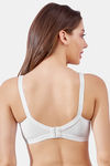 Maroon Clothing Double Layered Non-Wired Full Coverage T-Shirt Bra - White — thumbnail 3
