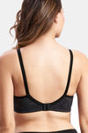 Maroon Clothing Double Layered Non Wired Full Coverage T-Shirt Bra - Black — thumbnail 4