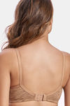 Maroon Clothing Double Layered Non Wired Full Coverage T-Shirt Bra - Nude — thumbnail 3