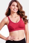 Maroon Clothing Double Layered Non Wired Full Coverage Sag Lift Bra - Rani — thumbnail 1