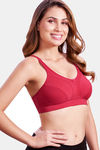 Maroon Clothing Double Layered Non Wired Full Coverage Sag Lift Bra - Rani — thumbnail 2