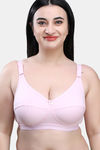 Maroon Clothing Single Layered Non Wired Full Coverage Sag Lift Bra - Pink — thumbnail 1