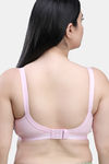 Maroon Clothing Single Layered Non Wired Full Coverage Sag Lift Bra - Pink — thumbnail 3