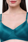 Maroon Clothing Padded Non Wired Full Coverage T-Shirt Bra - RamaGreen — thumbnail 4