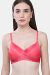 Maroon Clothing Padded Non Wired Full Coverage T-Shirt Bra - Rose — thumbnail 1