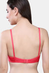 Maroon Clothing Padded Non Wired Full Coverage T-Shirt Bra - Rose — thumbnail 3