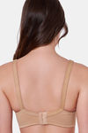 Maroon Clothing Double Layered Non Wired Full Coverage Bralette Bra - Nude — thumbnail 4