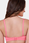 Maroon Clothing Padded Non Wired Medium Coverage T-Shirt Bra - Rose — thumbnail 4