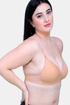 Maroon Clothing Padded Non Wired Medium Coverage T-Shirt Bra - Nude — thumbnail 2