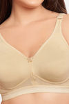 Maroon Clothing Double Layered Non Wired Full Coverage T-Shirt Bra - Skin — thumbnail 4