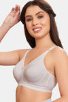 Maroon Clothing Double Layered Non Wired Full Coverage T-Shirt Bra - White — thumbnail 2