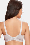Maroon Clothing Double Layered Non Wired Full Coverage T-Shirt Bra - White — thumbnail 3
