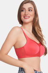 Maroon Clothing Lightly Lined Non Wired Full Coverage T-Shirt Bra - HotPink — thumbnail 2