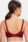 Maroon Clothing Single Layered Non Wired Full Coverage Sleep Bra - Maroon — thumbnail 3