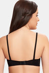 Maroon Clothing Padded Non Wired Full Coverage T-Shirt Bra - Black — thumbnail 3