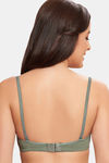 Maroon Clothing Padded Non Wired Full Coverage T-Shirt Bra - Olive — thumbnail 3
