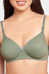 Maroon Clothing Padded Non Wired Full Coverage T-Shirt Bra - Olive — thumbnail 4
