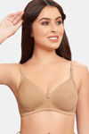 Maroon Clothing Padded Non Wired Full Coverage T-Shirt Bra - Nude — thumbnail 1