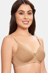 Maroon Clothing Padded Non Wired Full Coverage T-Shirt Bra - Nude — thumbnail 2