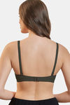 Maroon Clothing Double Layered Non Wired Full Coverage Tshirt Bra - Hotcoffee — thumbnail 3