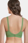 Maroon Clothing Double Layered Non Wired Full Coverage Tshirt Bra - Olivegreen — thumbnail 3