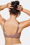 Maroon Clothing Double Layered Non Wired Full Coverage Sleep Bra - Mocha — thumbnail 3
