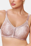 Maroon Clothing Double Layered Non Wired Full Coverage Minimiser Bra - Nude — thumbnail 4