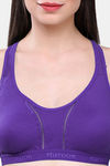 Maroon Clothing Racerback Sports Bra (Pack of 2) - Red & Purple — thumbnail 9
