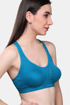 Maroon Clothing Racerback Sports Bra (Pack of 2) - Rani & RamaGreen — thumbnail 7