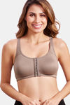 Maroon Clothing Non Padded Sports Bra - Grey — thumbnail 1