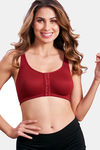 Maroon Clothing Non Padded Sports Bra - Maroon — thumbnail 1